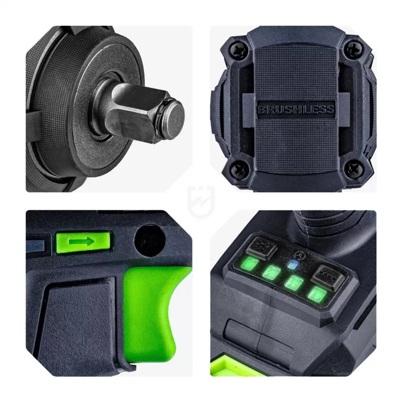 WUBER W04604 harjaton iskuruuvinväännin, 20 V