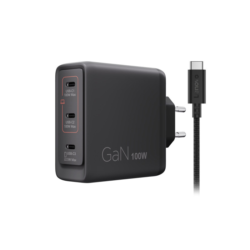 Lenovo Multi-Port USB-C 100W GaN -laturi