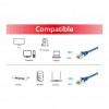 Equip Cat6 S/FTP -verkkokaapeli RJ45, 25 m, sininen, LSZH