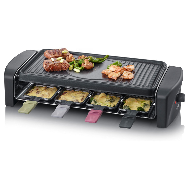 Severin raclette-grilli (RG 9646), musta, 1400 W