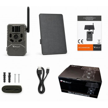 Orllo Huntercam 6 SIM 4G -riistakamera aurinkopaneelilla
