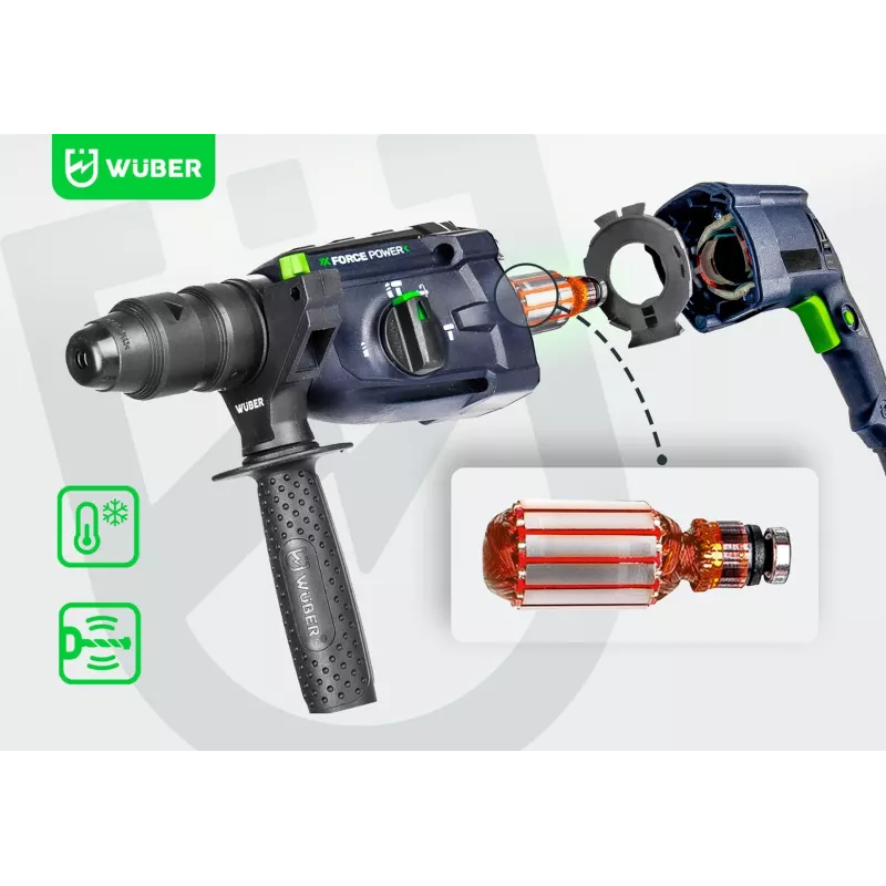 Wuber W28920 poravasara, 4 J, 2500 W
