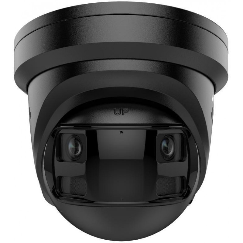 Hikvision DS-2CD2383G2P-LISU/SL 8 MP panoraama-kupoli-IP-kamera, 180°, musta