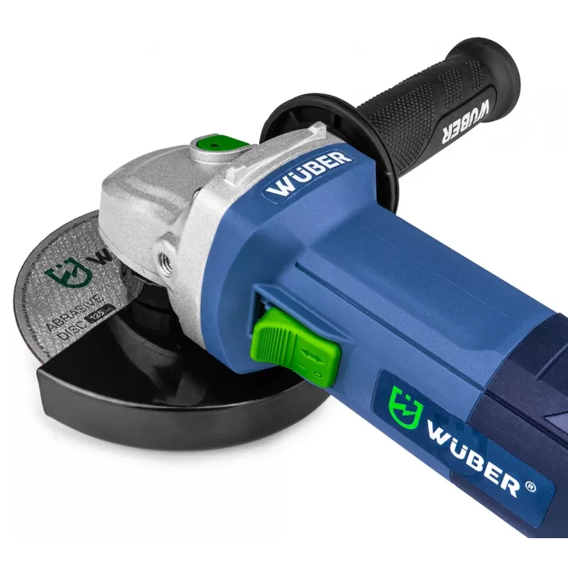 Wuber W27477 kulmahiomakone, 125 mm, 850 W, 10 laikalla