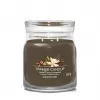 Yankee Candle Vanilla Bean Espresso keskikokoinen tuoksukynttilä (1701388E)