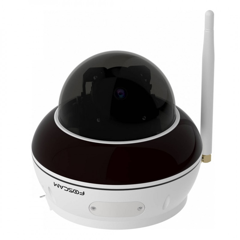 Foscam D8T 8MP WLAN-valvontakamera, valkoinen