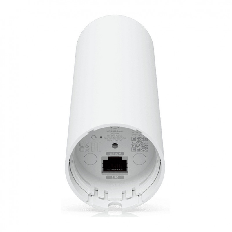 Ubiquiti U7 Mesh 5000 Mbit/s Wi-Fi 7 langaton tukiasema, PoE, valkoinen