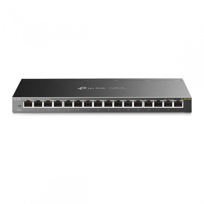 TP-Link TL-SG116E 16-porttinen Gigabit Easy Smart -kytkin, V2.4