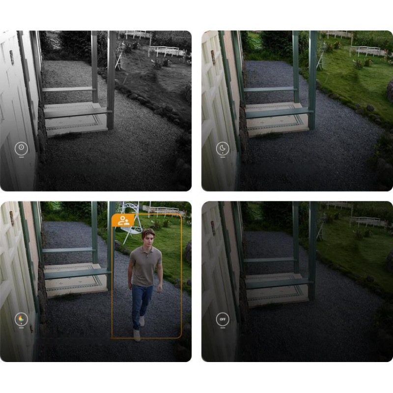 Imou PU3E 6MP PoE IP-kamera, 2,8 mm