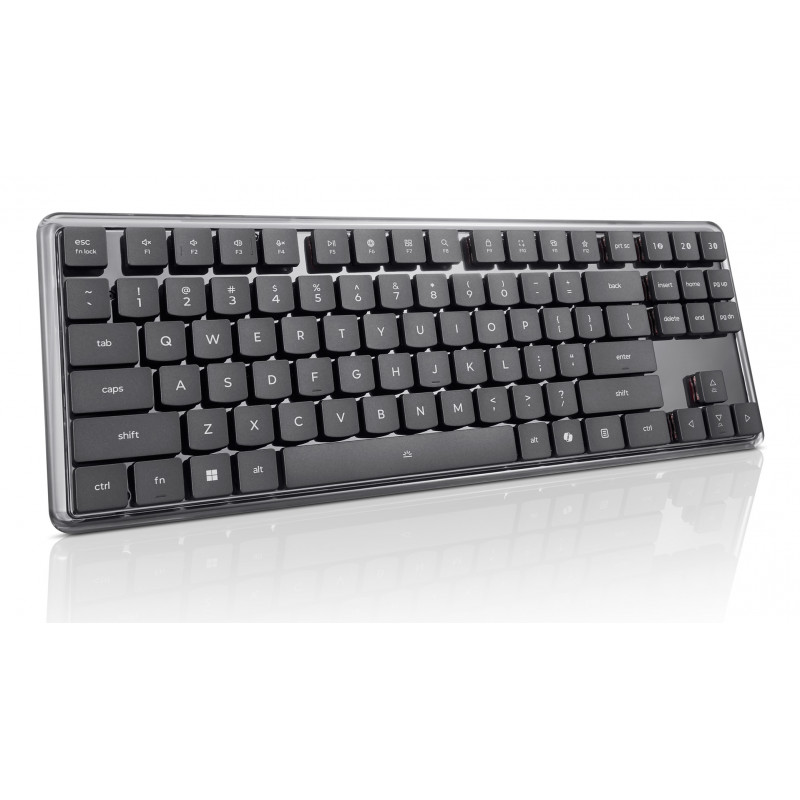 Lenovo Wireless Multi-Mode -mekaaninen näppäimistö 8000, saksalainen asettelu, harmaa