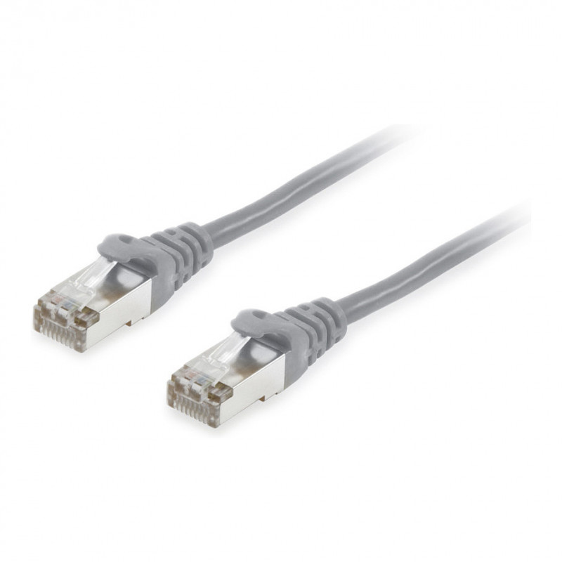 Equip Cat6a S/FTP -verkkokaapeli RJ45, 35 m, harmaa, LSZH