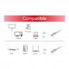 Equip Cat6a S/FTP -verkkokaapeli RJ45, 35 m, harmaa, LSZH