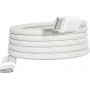 4smarts RollUp magneettinen USB-C–USB-C-kaapeli, 1,5 m, valkoinen