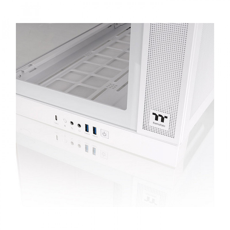 Thermaltake CAPO X Snow Full Tower -tietokonekotelo, valkoinen