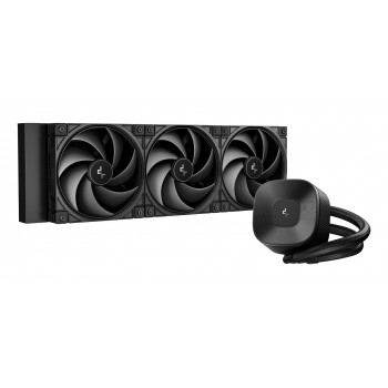 DeepCool LE360 V2 ZERO DARK AIO neste-CPU-jäähdytin, musta