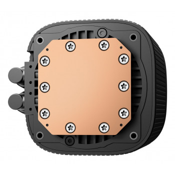 DeepCool LE360 V2 ZERO DARK AIO neste-CPU-jäähdytin, musta
