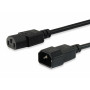 Equip virtakaapeli IEC C13 – IEC C14, 1,5 m, musta