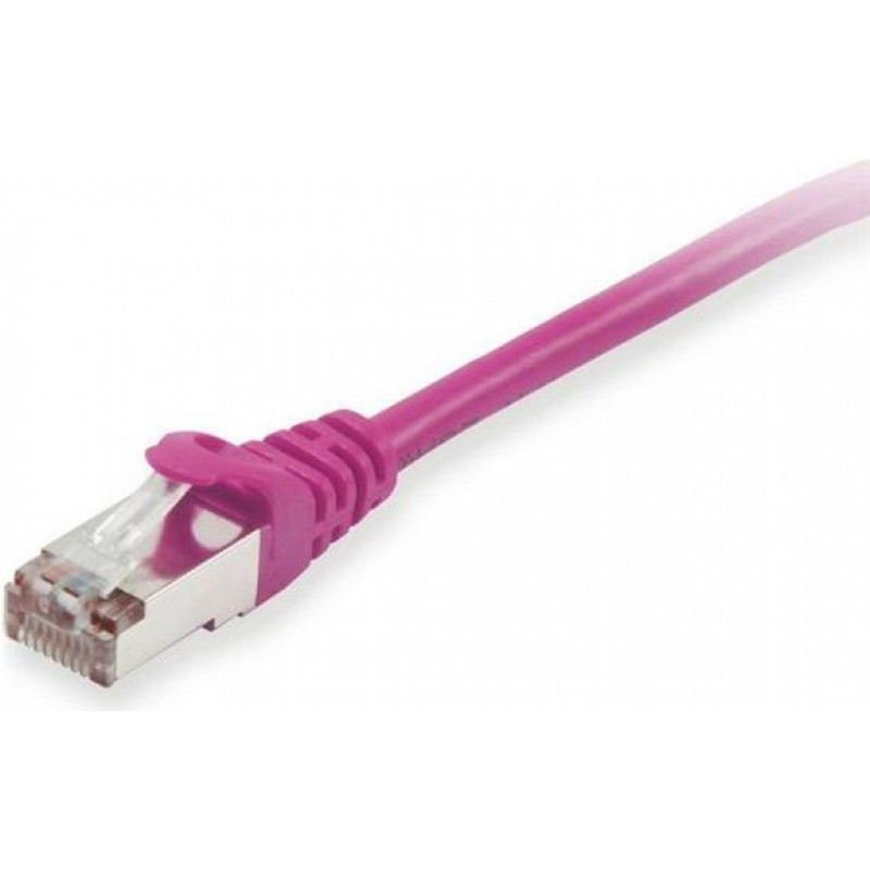 Equip Cat6a S/FTP -liitäntäkaapeli RJ45, 3 m, violetti, LSZH