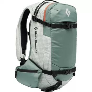 Black Diamond Dawn Patrol 25 S/M vaaleanvihreä/musta reppu