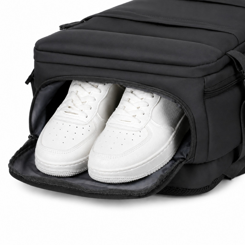 Extralink Black Forest KM06 matka-laptop-reppu 45x20x30 cm, musta
