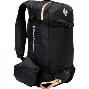 Black Diamond Dawn Patrol 25 M/L reppu, musta