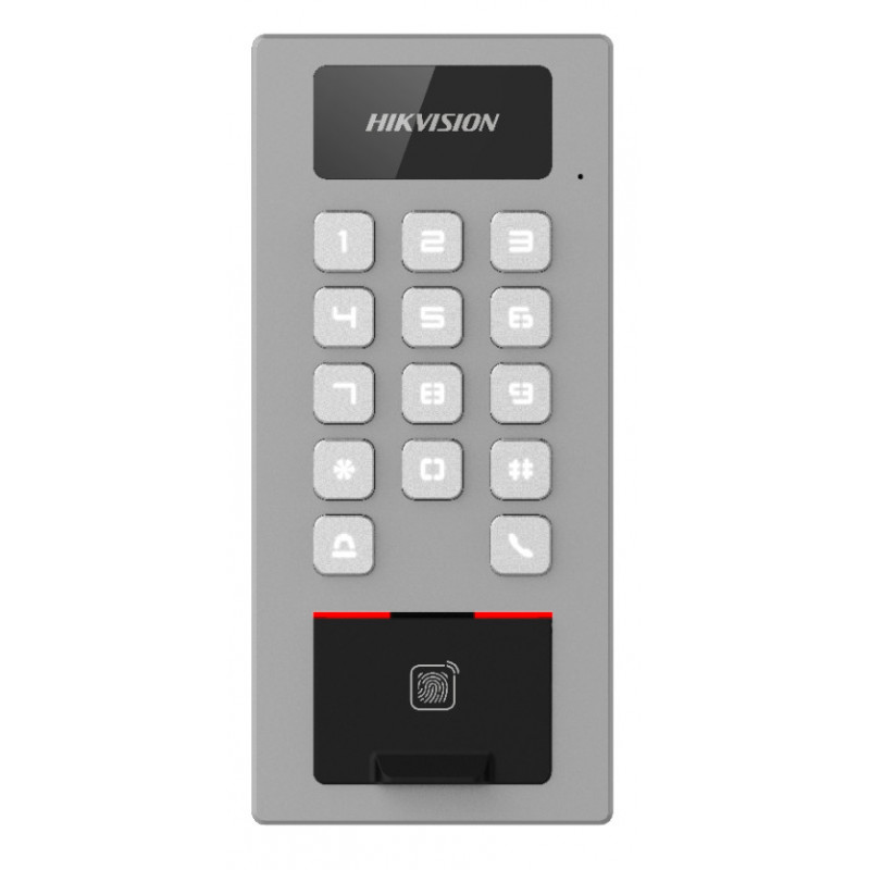 Hikvision DS-K1T502DBFWX kulunvalvontalukija harmaa
