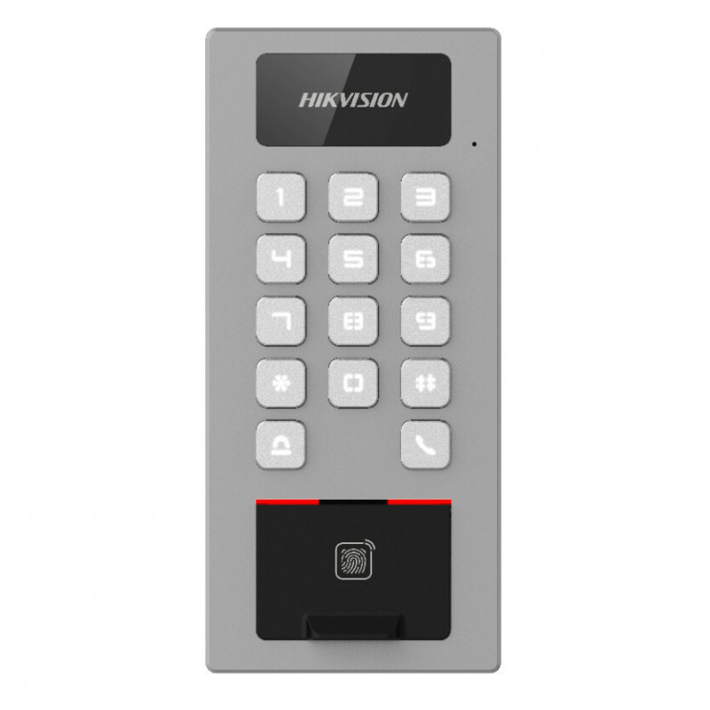 Hikvision DS-K1T502DBFWX kulunvalvontalukija harmaa