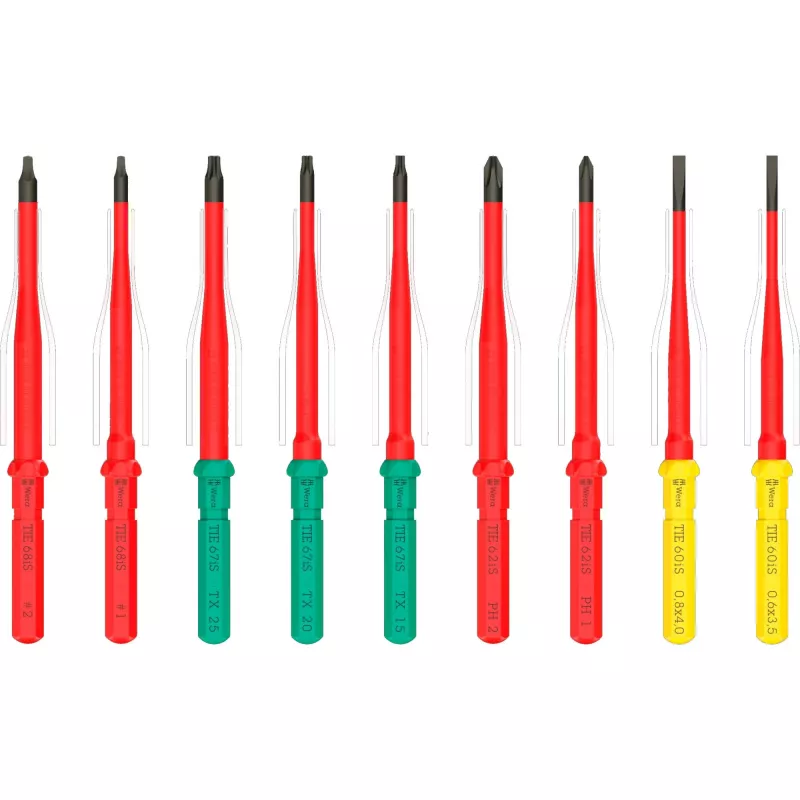 Wera Kraftform Kompakt VDE Safe Torque Speed -sarja Basic 1 (5006634001)