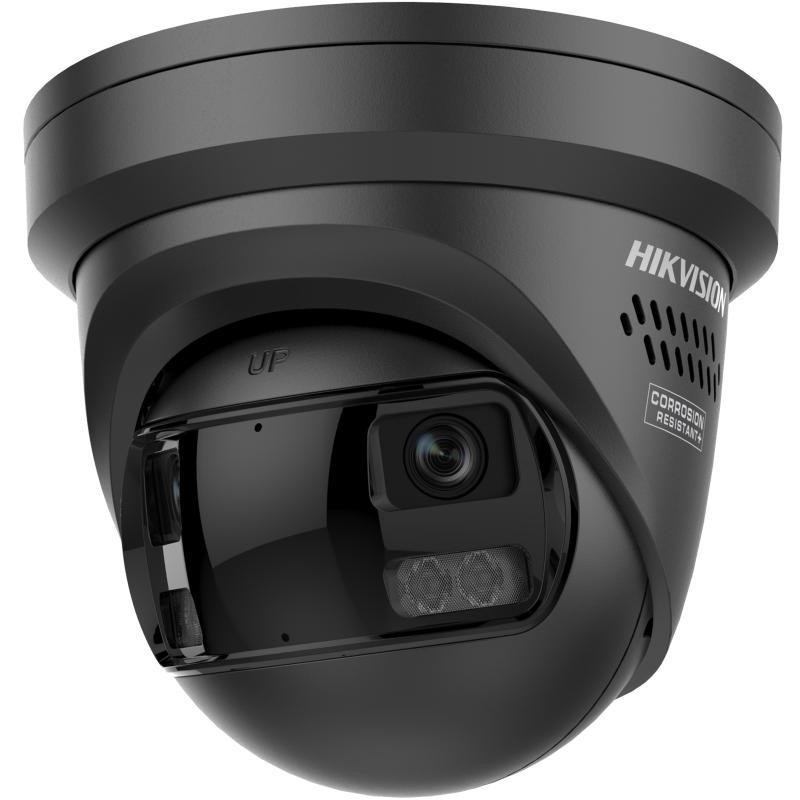 Hikvision DS-2CD2343G2P-LISU/SL 4MP 180° panoraama-dome-IP-kamera, musta