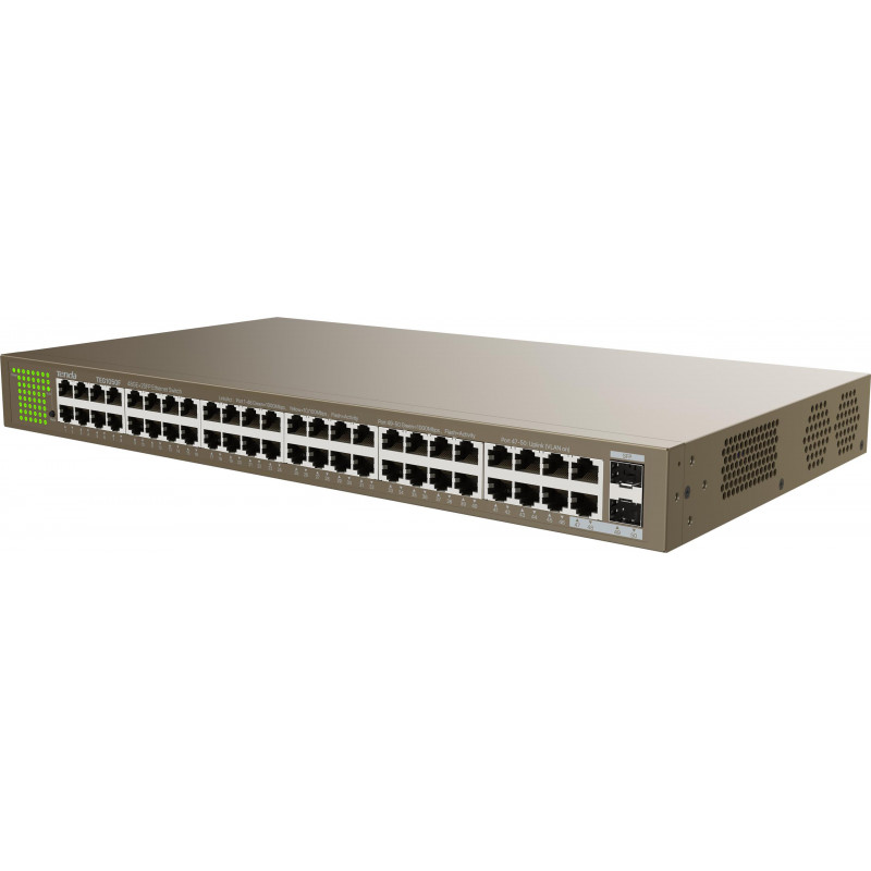 Tenda TEG1050F 48-porttinen gigabit-kytkin, 2 SFP-porttia