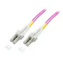 EFB-Elektronik kuitu-patch-kaapeli LC - LC OM4 Duplex, 40 m, LSZH, violetti