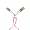 EFB-Elektronik kuitu-patch-kaapeli LC - LC OM4 Duplex, 40 m, LSZH, violetti