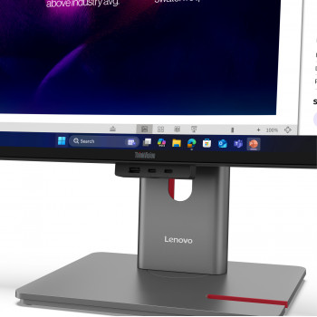 Lenovo ThinkVision P40WD-40 40 tuuman 5K WUHD kaareva IPS-näyttö, 120 Hz, telakka, Daisy Chain, MC60 kamera, kaiutin