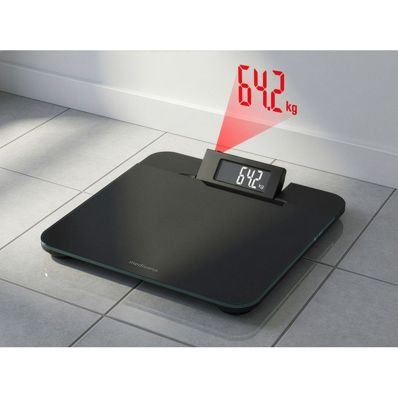 Medisana PS 520 elektroninen henkilövaaka, musta