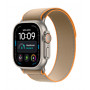 Apple Watch Ultra 4 GPS + Cellular 49 mm titaanikuori luonnollinen Trail Loop hiekka - M/L