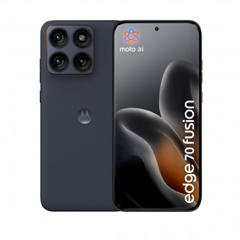 Motorola edge 70 fusion 17,2 cm (6,78) Dual SIM Android 16.0 5G USB Type-C 12 GB 256 GB 7000 mAh musta älypuhelin