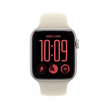 Apple Watch SE 3 GPS + Cellular 40 mm alumiinikuori tähtipohjantähti Sport -ranneke hiekka - M/L