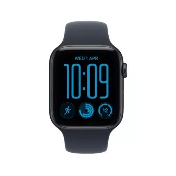 Apple Watch SE 3 GPS 44 mm alumiinikotelo keskiyö urheilurannake sininen – M/L