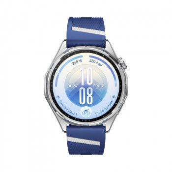 HUAWEI WATCH GT7 46mm sininen ja valkoinen fluorelastomeerirannake älykello