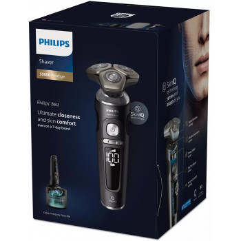 Philips S9000 Prestige SP9840/32 märkä- ja kuivaparranajokone, harmaa