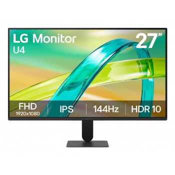 LG 27U411B-B näyttö, musta
