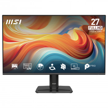 MSI 9S6-3PE9CM-001 27 tuuman (68,6 cm) Full HD IPS 144 Hz HDR näyttö, DisplayPort, HDMI, VESA, kaiuttimet