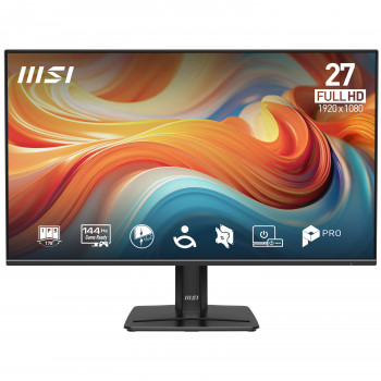 MSI 9S6-3PE9CM-001 27 tuuman (68,6 cm) Full HD IPS 144 Hz HDR näyttö, DisplayPort, HDMI, VESA, kaiuttimet