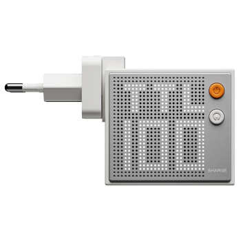 SHARGE Pixel 100 GaN laturi, 100W, 3x USB-C, 1x USB-A - valkoinen