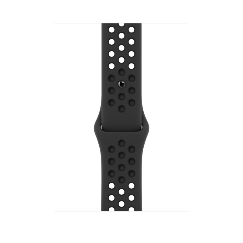 Apple Watch Nike Sport -ranneke 45 mm – antrasiitti/musta