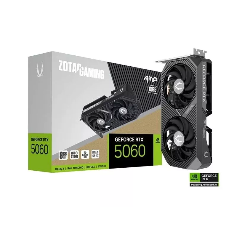 ZOTAC GAMING GeForce RTX 5060 AMP Core 8GB GDDR7 näytönohjain