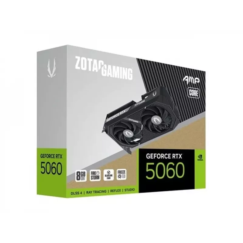 ZOTAC GAMING GeForce RTX 5060 AMP Core 8GB GDDR7 näytönohjain