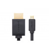 Ugreen Micro HDMI HDMI kaapeli, 2 m, 4K, musta