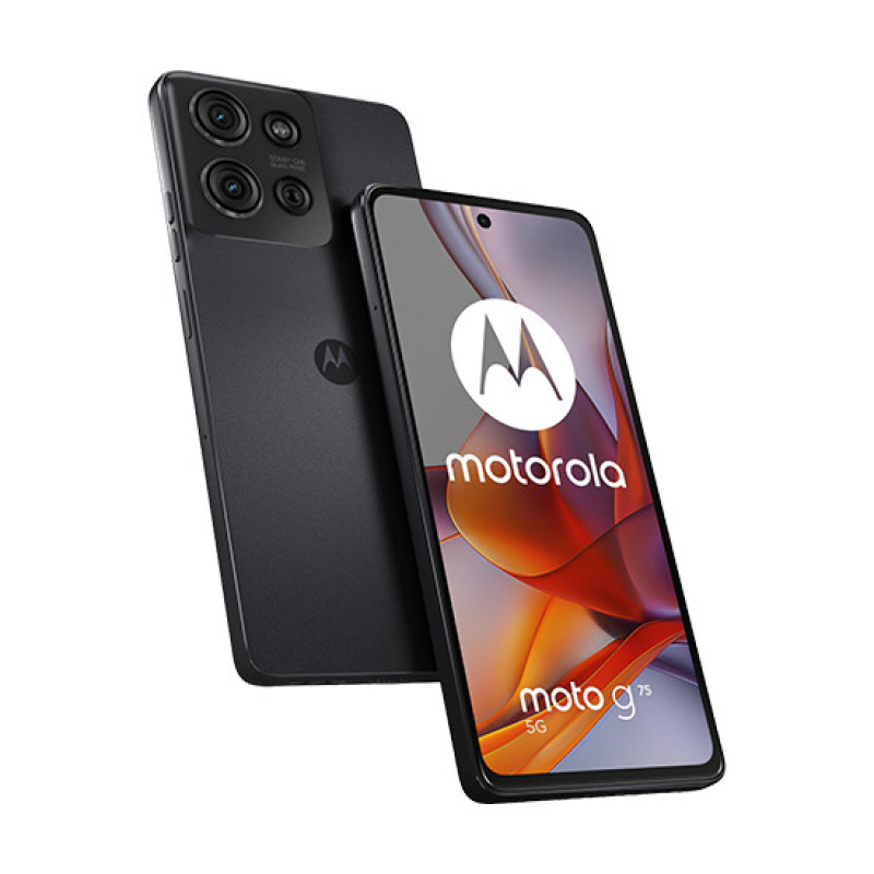 Motorola Moto G75 5G Dual SIM 8GB RAM 256GB älypuhelin, musta