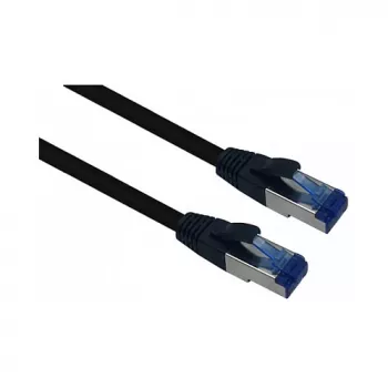 helos Outdoor Cat6a -verkkokaapeli RJ45, 1 m, musta